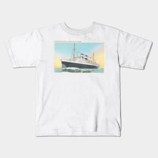 Clyde-Mallory Liners postcard Kids T-Shirt